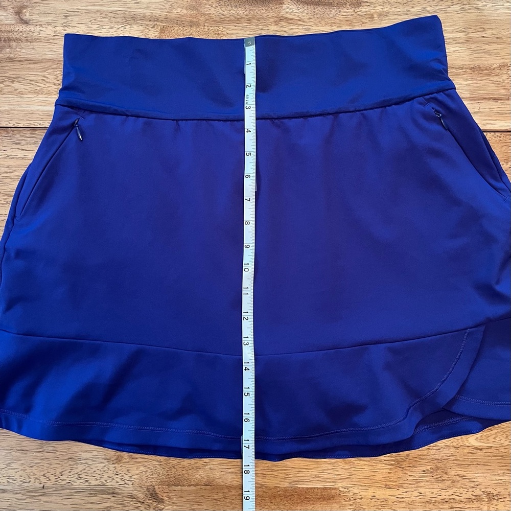 Adidas Athletic Skort Golf Tennis Skirt w/ Pockets - Picture 9 of 10